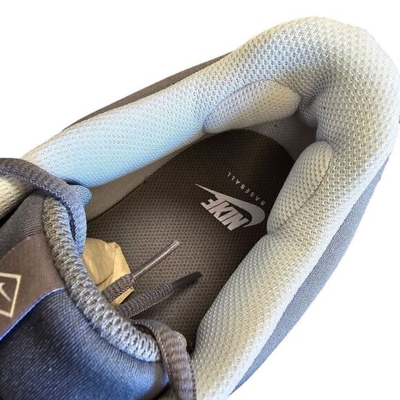 Nike Alpha Huarache Elite 4 Low 'Wolf Grey White' DJ6521-012 Baseball size 14 - Picture 7 of 11